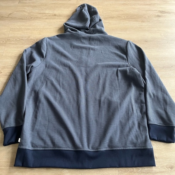 Hang Ten Men's Full Zip Striped Sweater Lined Sz XL - Picture 9 of 10